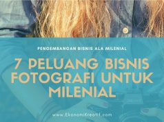 7 Peluang Bisnis Fotografi untuk Milenial